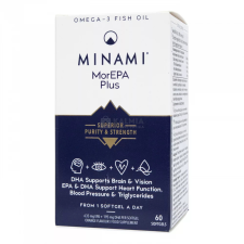  Morepa Plus+ Omega3 Halolaj 90% Capszula 60x vitamin és táplálékkiegészítő