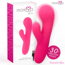 Moressa MORESSA JERRY PRÉMIUM SZILIKON ÚJRATÖLTHETŐ NYÚLVIBRÁTOR vibrátorok