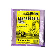Morpheus Takarófólia 20 m2 (4x5 m) &quot;extra-járható&quot; MORPHEUS~ ragasztószalag és takarófólia