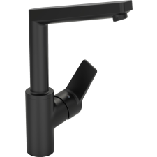  Mosdó csaptelep Hansa TWIST leeresztőszelep nélkül fekete 0955220333 csaptelep