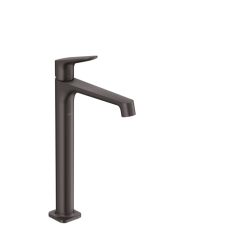  Mosdó csaptelep Hansgrohe Citterio M leeresztőszelep nélkül csiszolt fekete króm 34127340 csaptelep