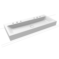  Mosdó Kaldewei CONO 120x50 cm fehér színben fényes felülettel túlfolyás nélkül 902706053001 szaniter