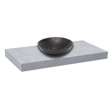 Mosdólap mosogató nélkül Naturel Dolce 120x8x50 cm beton mat DO12050BE fürdőszoba bútor