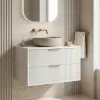  Mosdószekrény Rea Mono 80cm White
