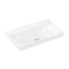  Mosdótál Hansgrohe Xelu Q 80x48 cm fehér fényes felülettel akkumulátornyílás nélkül, túlfolyó nélkül 61029450