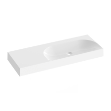 Mosdótál Ravak Lite 120x45 cm fehér akkumulátornyílás nélkül, túlfolyó nélkül XJXL1312000 szaniter