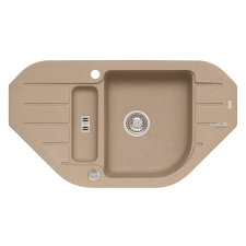  Mosogató Alveus Niagara 60 bézs 90x16 cm 1126055 mosogatótálca