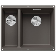  Mosogató Blanco SUBLINE 340/160 U szürke vulkán 527346 mosogatótálca