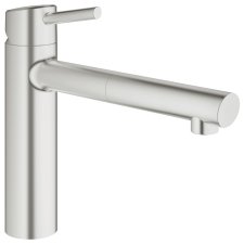  Mosogató csaptelep Grohe Concetto New kihúzható zuhannyal supersteel 31129DC1 csaptelep