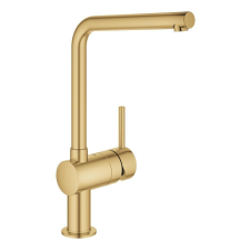Mosogató csaptelep Grohe Minta forgó karral csiszolt Cool Sunrise 31375GN0 csaptelep