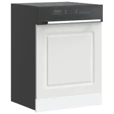  Mosogatógép panel Kalmar fehér 60x1,5x67 cm műanyag fa bútor