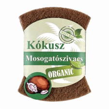  Mosogatószivacs, 2 db, BIO NATURAL, kókusz tisztító- és takarítószer, higiénia