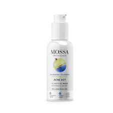 Mossa Acne ACT arclemosó gél pattanásos bőrre (140ml) arctisztító