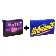  Motel69+ kapszula (2db) + Szuperhős kapszula (6db) csomag potencianövelő