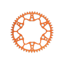 Moto Master Hátsó lánckerék Moto Master 520 alumínium 49 fogas narancssárga KTM Freeride lánc, láncszett