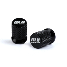 Moto Nostra Szelepsapkák Moto Nostra CNC, fekete fényes- egyéb motorkerékpár alkatrész