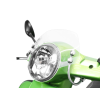 Moto Nostra Szélvédő krómozott konzolokkal Moto Nostra w=340mm, h=105mm Vespa GT, GTL, GTS, GTS, GTS Super 125-300ccm átlátszó üveggel Moto Nostra Vázak, idomok, kiegészítők Szélvédők