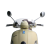 Moto Nostra Szélvédő Moto Nostra w=435mm, h=195mm Vespa GTV, GT 60 átlátszó színtelen