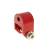Motomotors Emelő készlet CNC 40mm piros - Piaggio