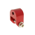 Motomotors Emelő készlet CNC 40mm piros - Piaggio