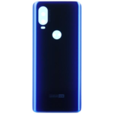 Motorola 5S58C14361 Gyári akkufedél hátlap - burkolati elem Motorola One Vision, Kék mobiltelefon, tablet alkatrész