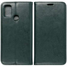 Motorola Moto G14, Oldalra nyíló tok, stand, Magnet Book, zöld tok és táska
