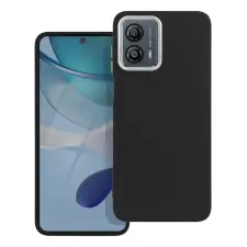  Motorola Moto G23 telefontok - Frame - fekete műanyag hátlap tok, szilikon kerettel tok és táska