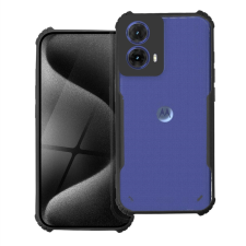  Motorola Moto G85 5G telefontok - fekete / átlátszó ütésálló hátlap tok tok és táska
