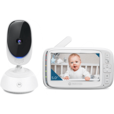 Motorola VM75 Wireless Akkus Digitális Babamonitor Bébiőr - Fehér (5055374712368) bébiőr
