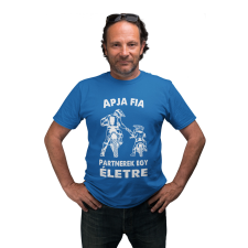  Motoros apa és fia - Férfi Póló férfi póló