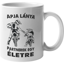  Motoros apa és lánya - Bögre bögrék, csészék