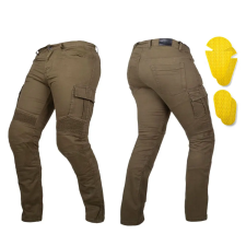  Motoros farmernadrág W-TEC Wallbridge Olive olivazöld 40 / 32 motoros nadrág