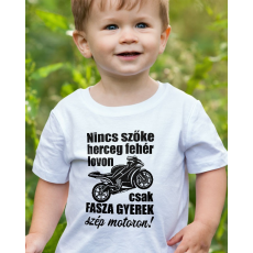  Motoros gyerek póló - Ajándék motorosoknak
