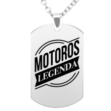Motoros Legenda – medál több formában, lánccal vagy kulcstartóval medál