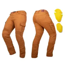  Motoros nadrág W-TEC Wallbridge Caramel karamell 42/34 motoros nadrág