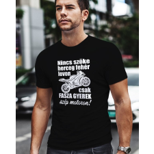  Motoros póló - Ajándék motorosoknak férfi póló
