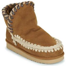 Mou Csizmák ESKIMO 18 LEATHER OVERSTITCHING Barna 37 női csizma, bakancs