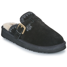 Mou Klumpák SUEDE SHEEPSKIN CLOG ESKIMO Fekete 40