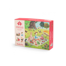 MOULIN ROTY 4 évszakos rejtvények, Moulin Roty puzzle, kirakós
