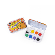 MOULIN ROTY - Apró csodák - Mini vízfesték készlet ecsettel - medve kréta, festék és papír