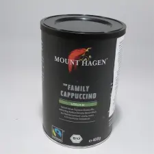 Mount Hagen bio cappucino családi kiszerelés 400 g reform élelmiszer