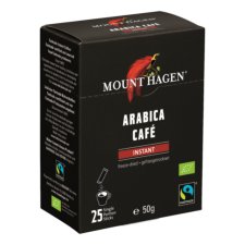 Mount Hagen bio instant kávé adagok 25 x 2g kávé