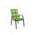 Mountfield Lima Savoy párna székre 105*49*6 cm-es zöld sárga csíkos