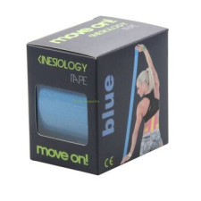  Move on! kineziológiai szalag (tape) kék színben 1db gyógyhatású készítmény