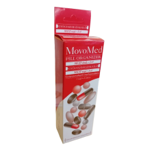 Movomed Napi gyógyszeradagoló 4x1 BRAILLE írással gyógyászati segédeszköz
