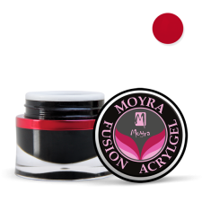 Moyra Fusion Colour Acrylgel 04 Hibiscus Red 15g műköröm zselé