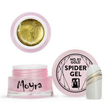 Moyra Moyra Spider gel No. 03 Gold műköröm zselé