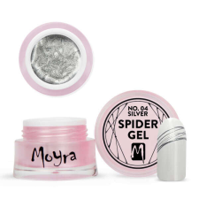 Moyra Moyra Spider gel No. 04 Silver műköröm zselé
