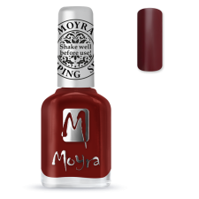 Moyra Nyomdalakk SP 03 Burgundy Red körömlakk
