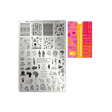 Moyra nyomdalemez  124 Globetrotter – Africa&amp;Australia körömdíszítő